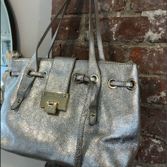JIMMY CHOO... metallic handbag - Picture 1 of 16